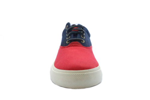 Zapatos de estilo de vida POLO RALPH LAUREN 816203538LK9 VAUGHN de lona roja para hombre (M) - Imagen 3 de 6