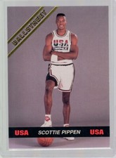 Scottie Pippen 1992 Olympic Dream Team USA Ball Street V2 #5 GOLD