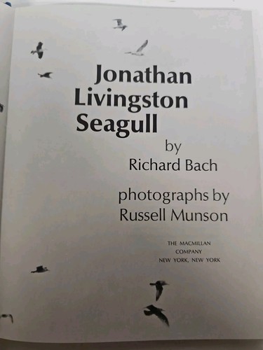 Jonathan Livingston Seagull 1st Edition 1970 Richard Bach Early Printing + DJ - Bild 8 von 12