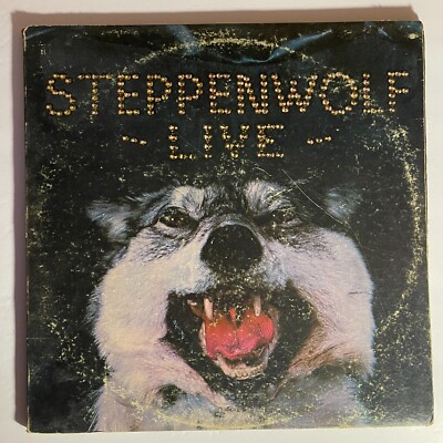 Steppenwolf    Live Vinyl, LP 1970 Dunhill    DSD50075