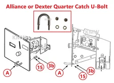 Alliance Washer Coin U-Bolt Drop Meter F200003000P F0370410-10P 9021-001-010