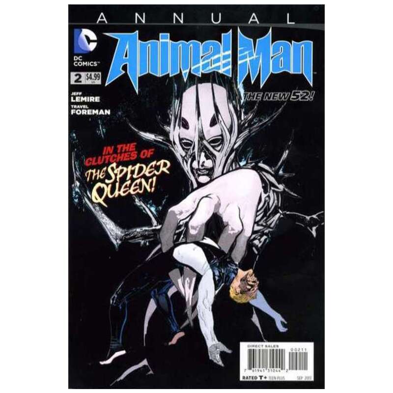 Animal Man (2011 series) Annual #2 in Near Mint minus condition. DC comics [p*