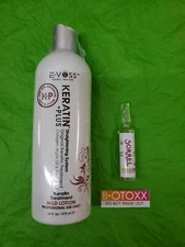 E-VOSS Keratin Mild Lotion 16oz.  New. FREE AMP. BTOXX LEAVEN SORREL