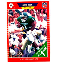 Andre Rison 1989 Pro Set Rookie Card #497 NFL Indianapolis Colts Falcons Chiefs. rookie card picture
