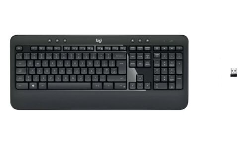 Logitech K540 Wireless Keyboard - Unifying - Black - UK layout - Picture 1 of 1