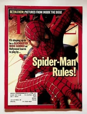 2002 May 20 Time Magazine Spiderman Movie Bethlehem Siege Enron Gay Priests