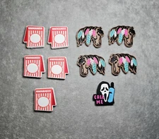 Silicone Focal Beads for Beadable Pens - Whataburger/ Horse/ Ghost