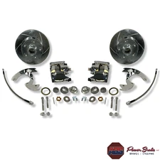 1964-'72 Chevrolet Chevelle Complete Chrome Front Disc Brake Kit #345C