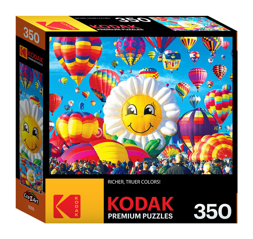 Kodak Blooming Hot Air Balloons 350 Piece Jigsaw Puzzle | eBay