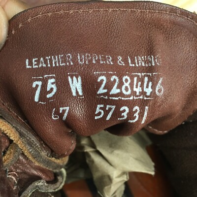 Timberland Boots Womens 7.5 Wide Combat Brown Leather Lace Up