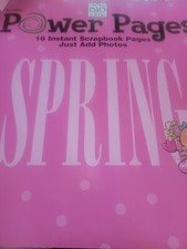 Power Pages Spring. Instant Scrapbook Pages. My Big Ideas