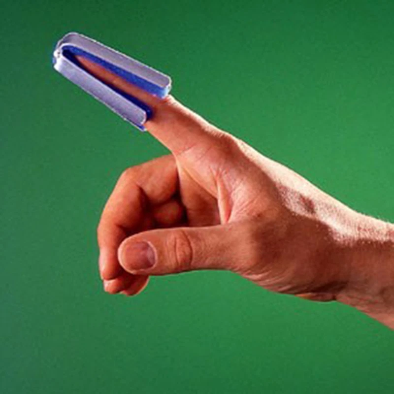 OPPO 4283 Tapilla de dedal abierta Béisbol Dedo Pulgar Soporte Abrazadera Metal DIP Foto 2 de 2