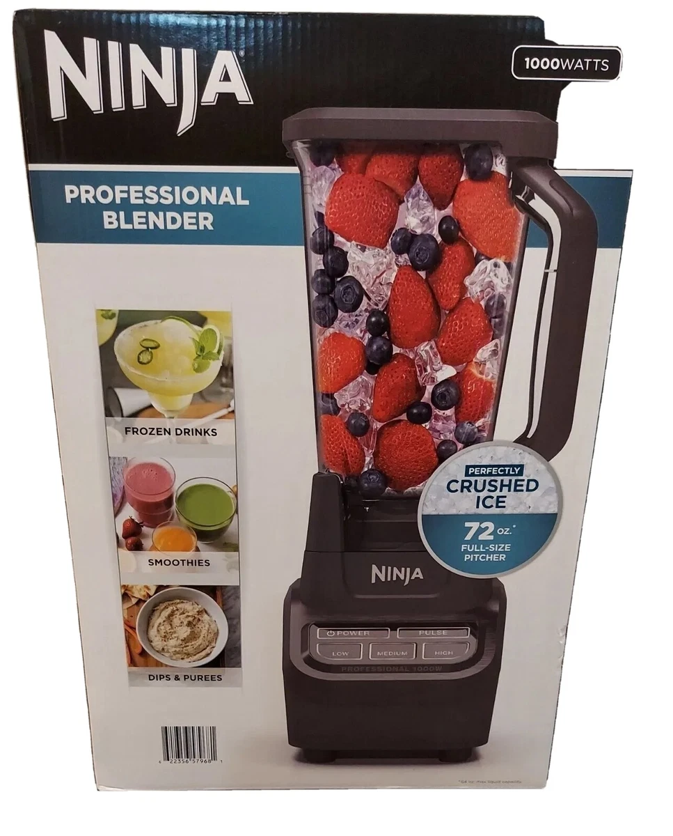 Ninja Professional 1000-Watt Blender, BL610 - Open Box Used