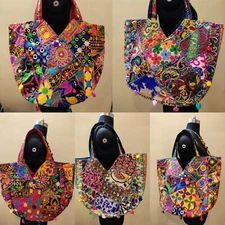 Bag Shoulder Bag Handmade Embroidery Banjara 10 Piece Wholesale Lot 