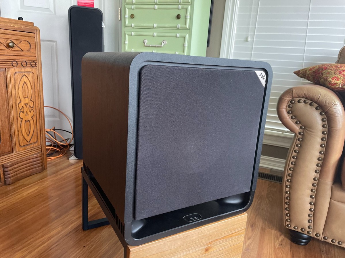 Polk Audio HTS 12 Powered Subwoofer Black for sale online
