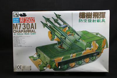 AFV Club 1:35 - Vehículo Militar A Escala  2  - U.S. M730A1 Chaparral Tracked Mobile Sam Transportador De Carga Rastreado M548a1 De Ee Uu