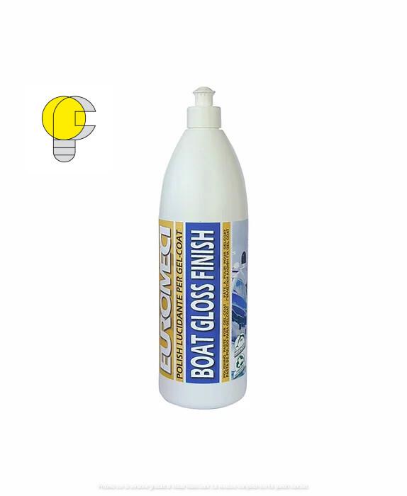 Euromeci Boat Gloss Finish Polish Crema Lucidante Per Gel-Coat 1lt