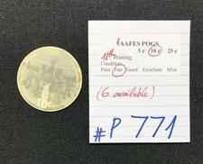 AAFES POGS, 11th Series/Printing,1 POG, 10¢ , #P771, FAIR