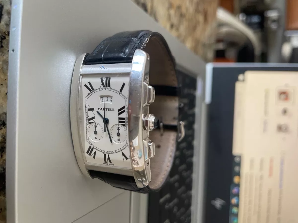 Cartier tank 2025 americaine chronograph gold