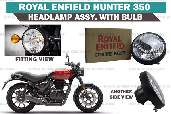 "Royal Enfield Hunter 350\" Kopflampen-Baugruppe. Mit Leuchtmittel\""-image