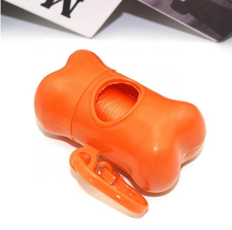 Pet Dispenser Waste Dog Poo Puppy PickUp Bags Travel Poop Bag Holder