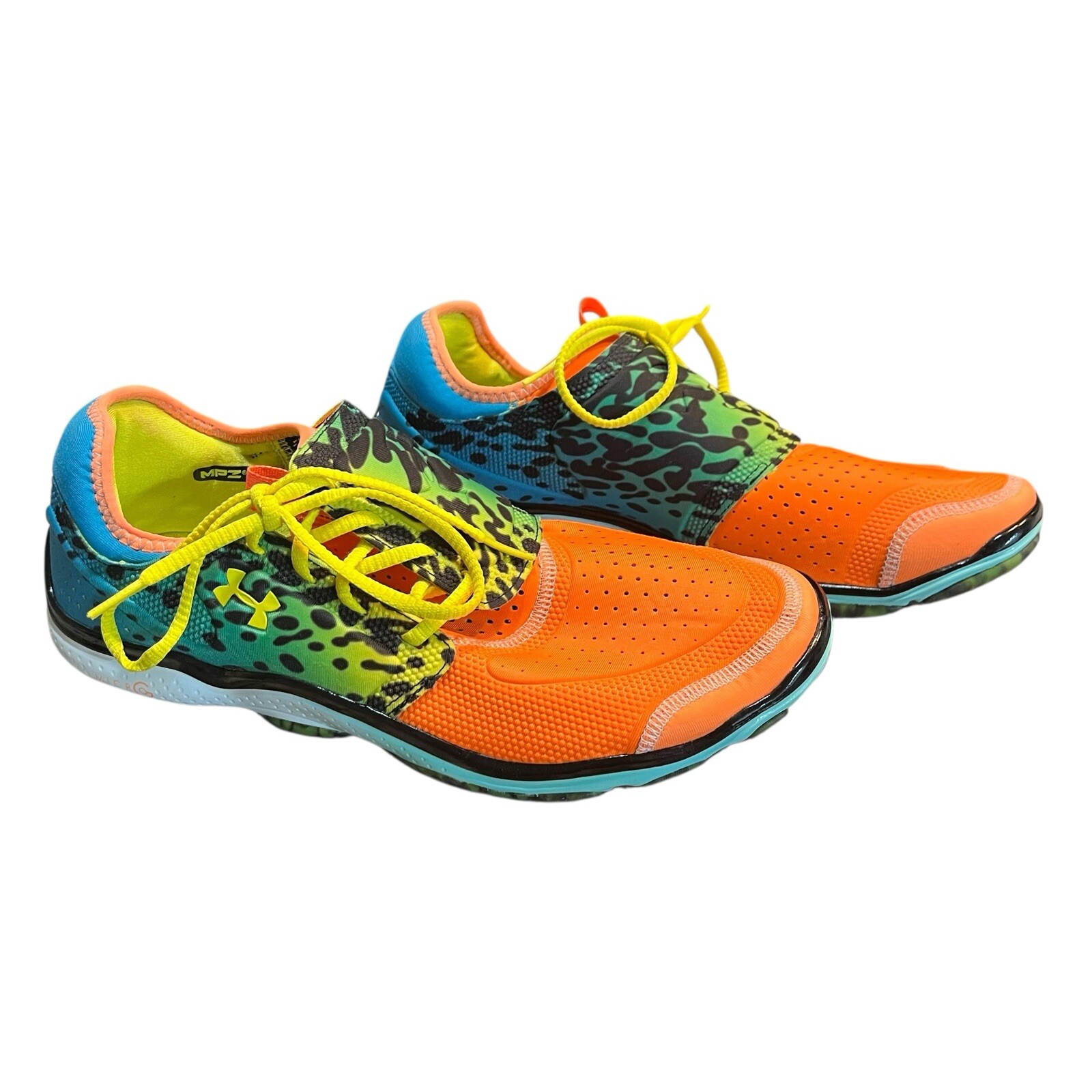 Under Armour Micro G Toxic Six 1235672-825 Men's Orange/Blue