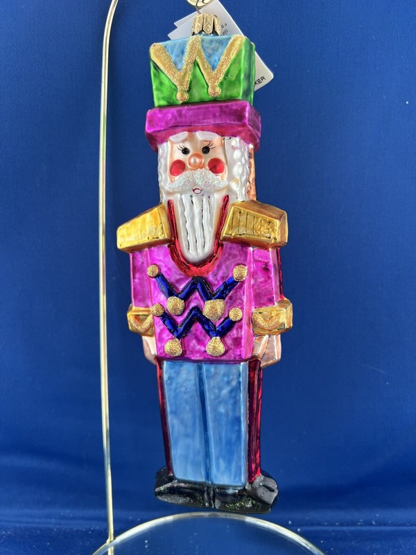Christopher Radko Vintage 1998 Ginger Cracker 8.5” Tall