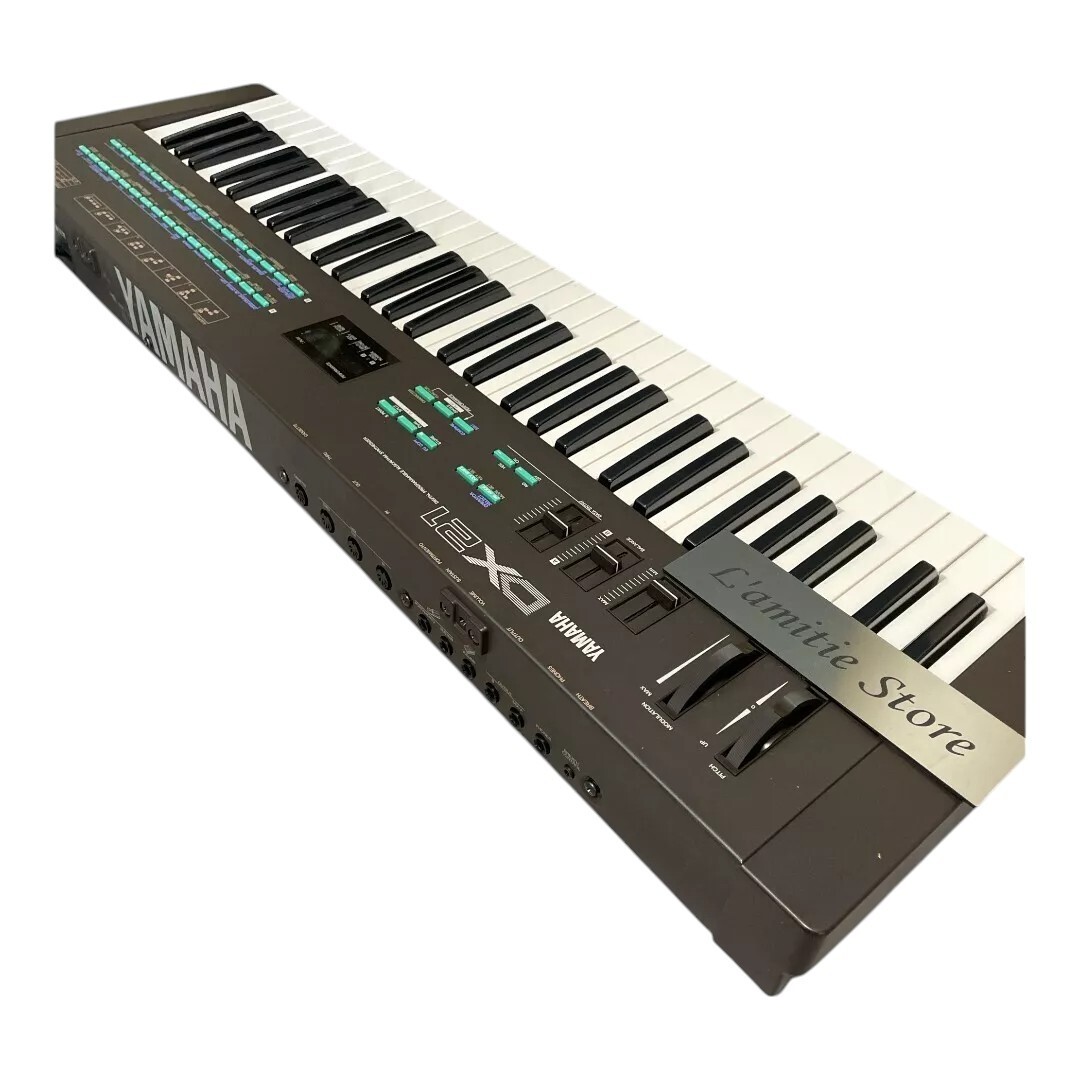 Yamaha DX-21 FM Digital Keyboard Synthesizer 61Key Black