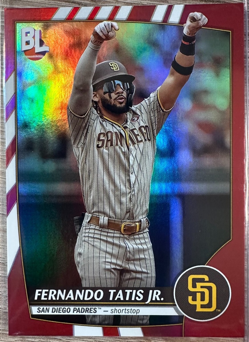 2023 TOPPS BIG LEAGUE FERNANDO TATIS JR. SUPER RARE RED FOIL SSP