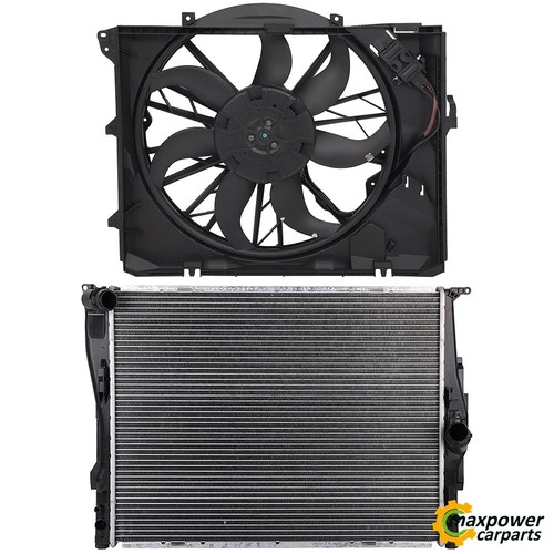 Radiator Cooling Fan Kit For 2008-13 BMW 128i 07-11 BMW 323i 2006 325i 325xi 3.0