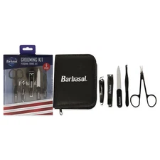 "Barbasol Grooming Manicure 6 Pc Kit - Cuticle Scissors, Nail File & More"