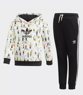 adidas hoodie set