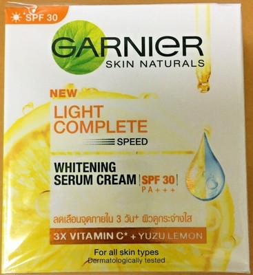 garnier yuzu day cream