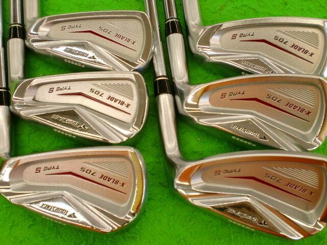 BRIDGESTONE(J40) TOURSTAGE X-BLADE 705 TYPE S 6PC IRONS SET S-FLEX 