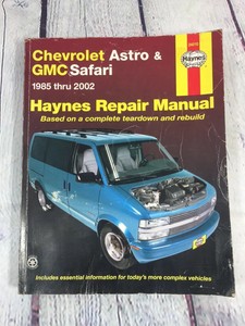 Chevrolet Astro Gmc Safari Haynes Repair Manual Book 1985 1992 Service Shop Car Ebay