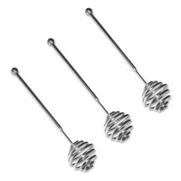 3X Honigheber Aus Edelstahl Honignehmer Honigspirale HoniglöFfel TeezubehöR Tee
