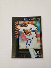 2020 Bowman Platinum Jacob Amaya Autograph