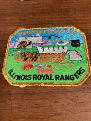 1996 Illinois Royal Rangers Pow Wow Attendee Patch (FREE SHIPPING ...