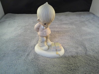 Precious Moments   It s What s Inside That Counts  E-3119 cross symbol no box