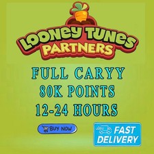 Looney Tunes Partner Event Monopoly Go Full Carry 80K Points 12-24 HOURS 964