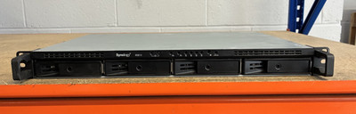 RS815 Synology 4 Bay Rackmount NAS 1GB Memory With Rack Ears Fully Tested