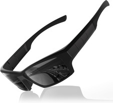 Polarized Sports Sunglasses for Men Women - Wrap around Sun Glasses with UV400 P