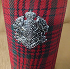 Vintage 25 oz Tartan Design Musical Drink Pourer Decanter Wind-Up Musical-Japan — photo 2