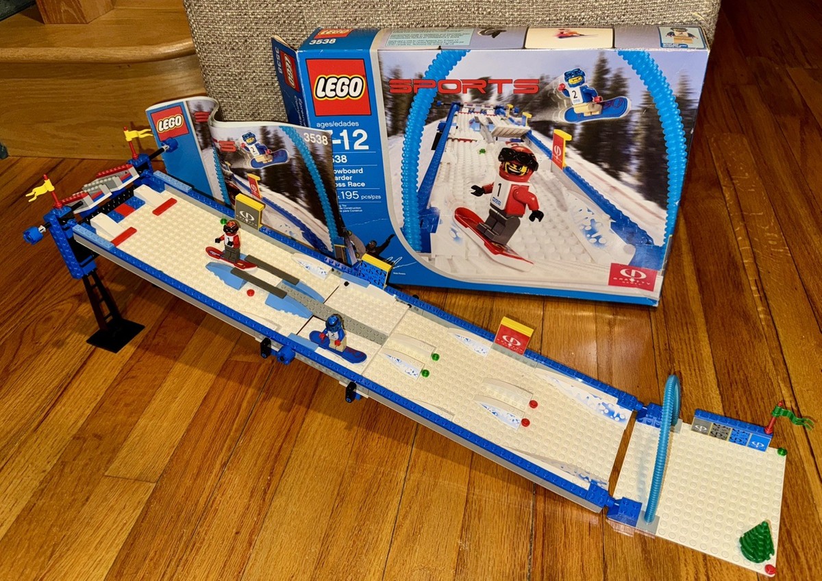 LEGO Sports: Snowboard Boarder Cross Race (3538) Retired | eBay