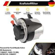 KRAFTSTOFFFILTER DIESELFILTER passend für FORD FOCUS 2 FIESTA 6 1.6 D VOLVO S40