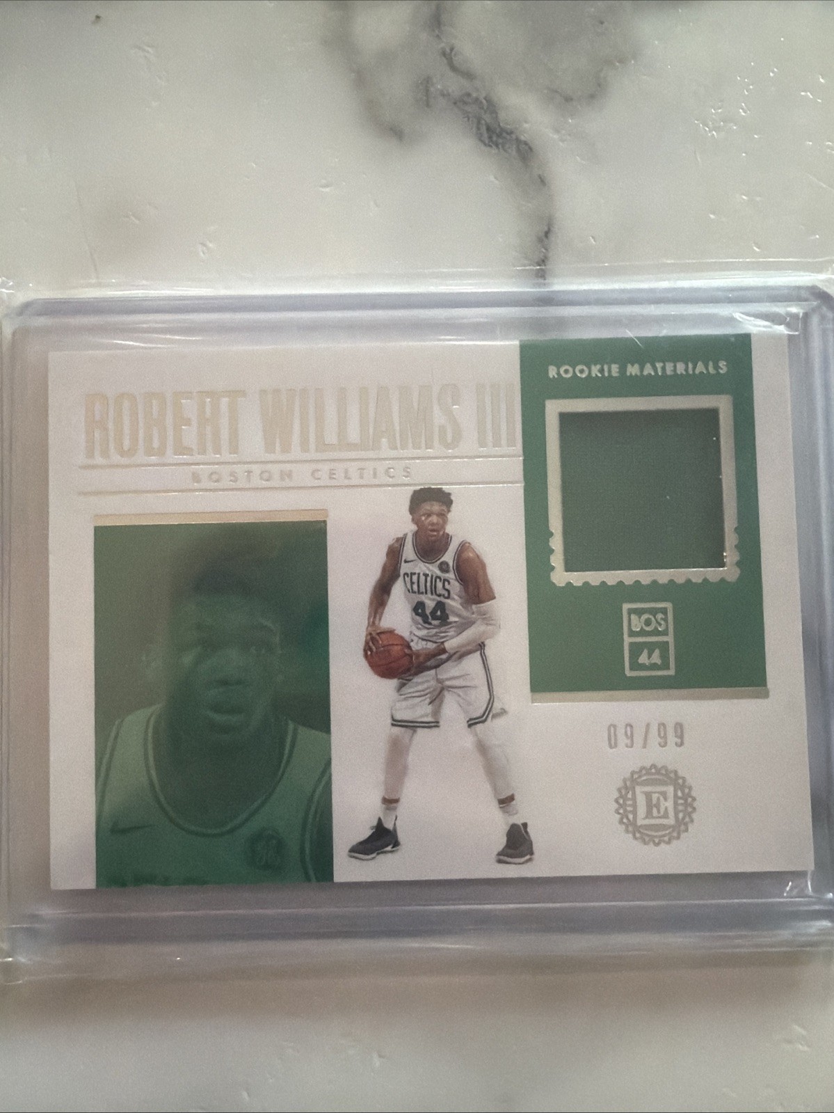 2018-19 Panini Encased - Rookie Materials Robert Williams III #RM-RW /99