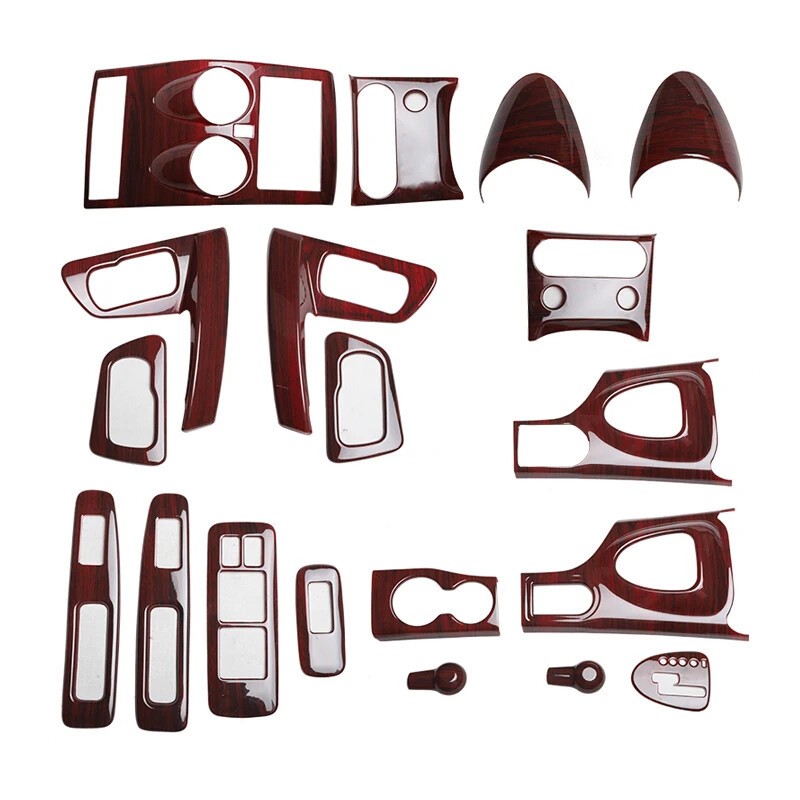 For Nissan Qashqai J10 2008-2015 ABS Accessories Interior Trims Stickers