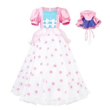 Cosplay-Toy Story Buzz Lightyear Bo Peep Princess Dress Hat Halloween Costumes