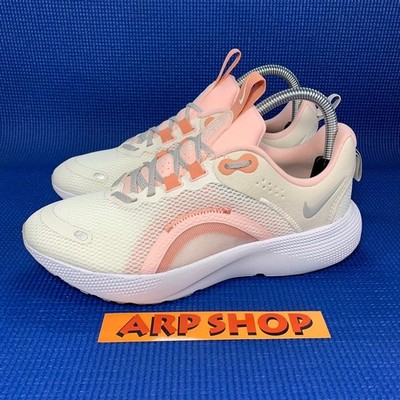   NIKE React Escape Run 2 Women`s Size 7.5 Beige Pink Running Shoes DJ9976-002