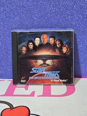 Star Trek The Next Generation - A Final Unity (PC, 1995) CD Disk
